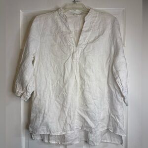 Lintico 100% Linen Dress Shirt Joanna
